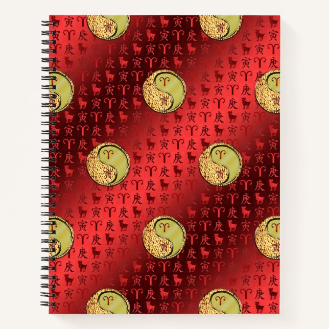 Carnet Aries & Metal Tiger (Devant)