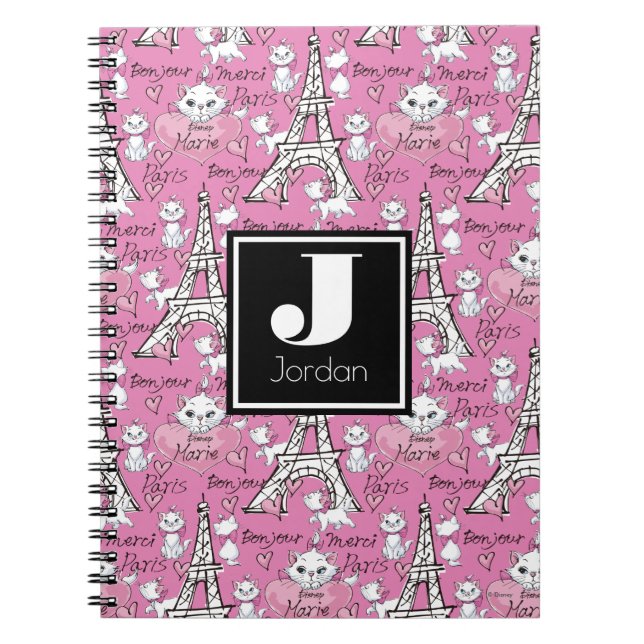 Carnet Aristocats | Marie Paris Motif (Devant)