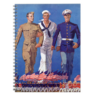 Carnet Armée, marine et marines
