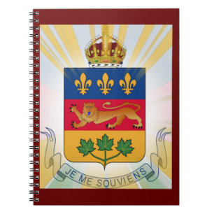 Carnet Armoiries du Québec