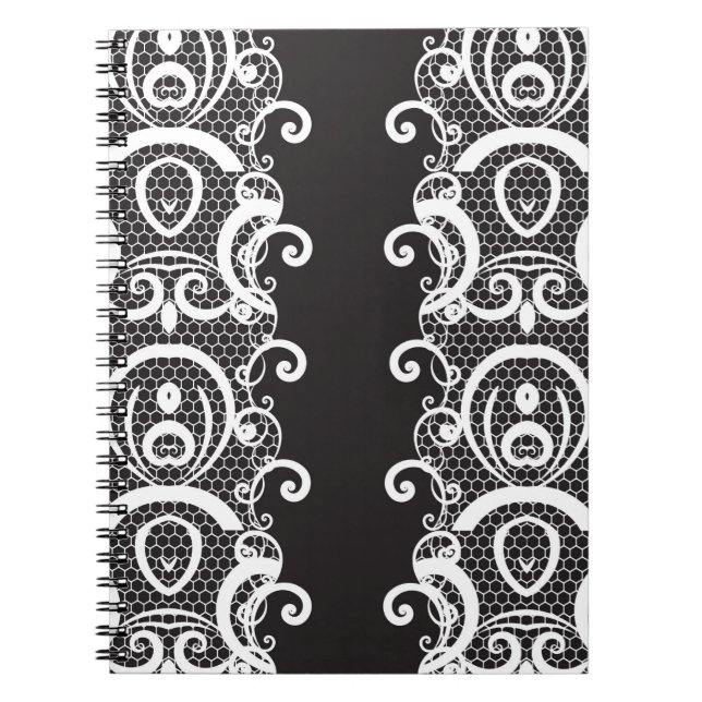 Carnet Arrière - plan 1 de dentelle (Devant)