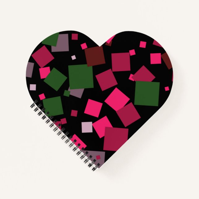 Carnet Arrière - plan abstrait coloré (Devant)