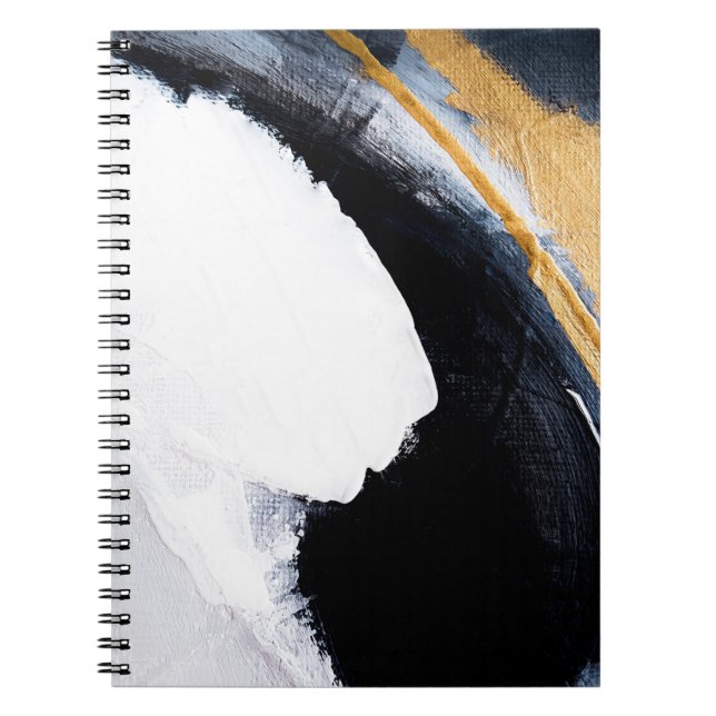 Carnet arrière - plan Abstrait de texture d'huile. or d'a (Devant)