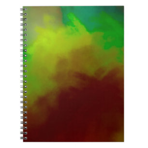 Carnet Arrière - plan Abstrait peint brossé. Brosse