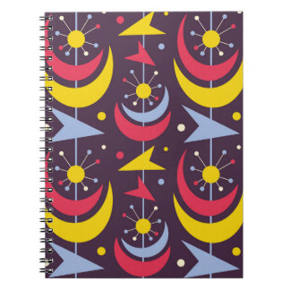 Carnet Arrière - plan art vintage moderne du milieu du si