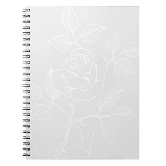 Carnet Arrière - plan de fleurs Pastel