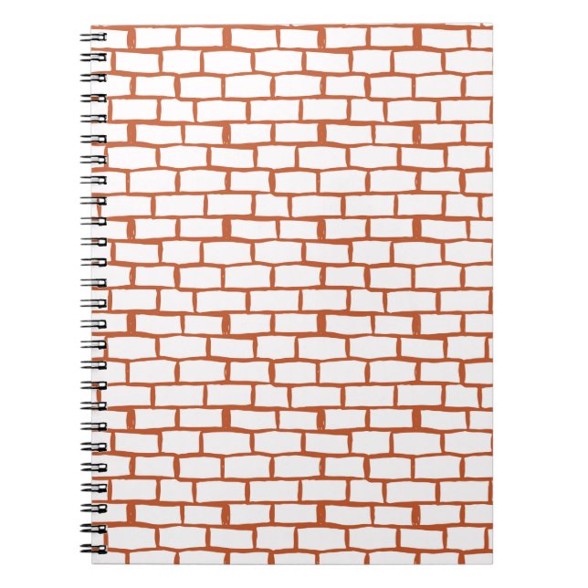 Carnet arrière - plan de texture de brique (Devant)
