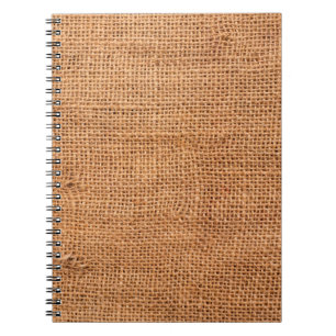 Carnet arrière - plan de tissu de burlap Brown ou tissu d