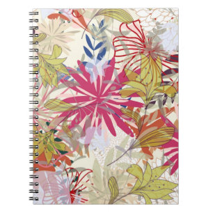 Carnet Arrière - plan floral 6