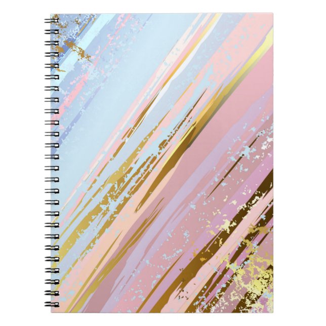 Carnet Arrière - plan rose texturé (Devant)