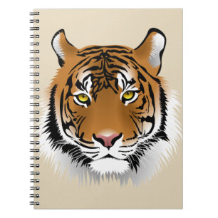Carnet arrière - plan Tiger Animé