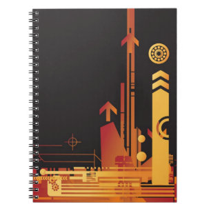Carnet Arrière - plan tramé technique 2