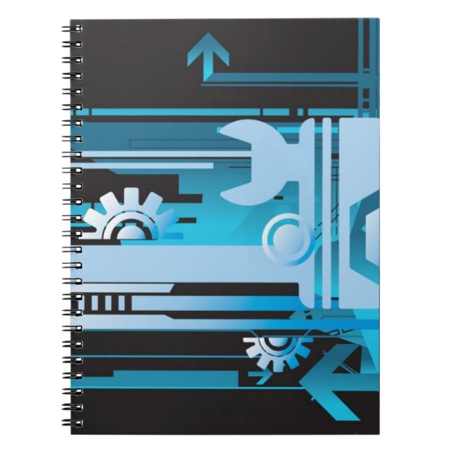 Carnet Arrière - plan tramé technique 3 (Devant)