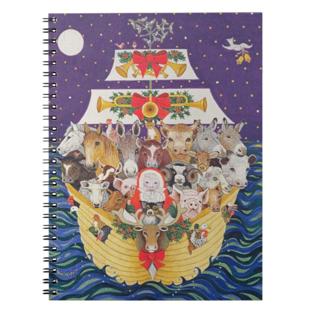 Carnet Arrivée de Noël (Devant)