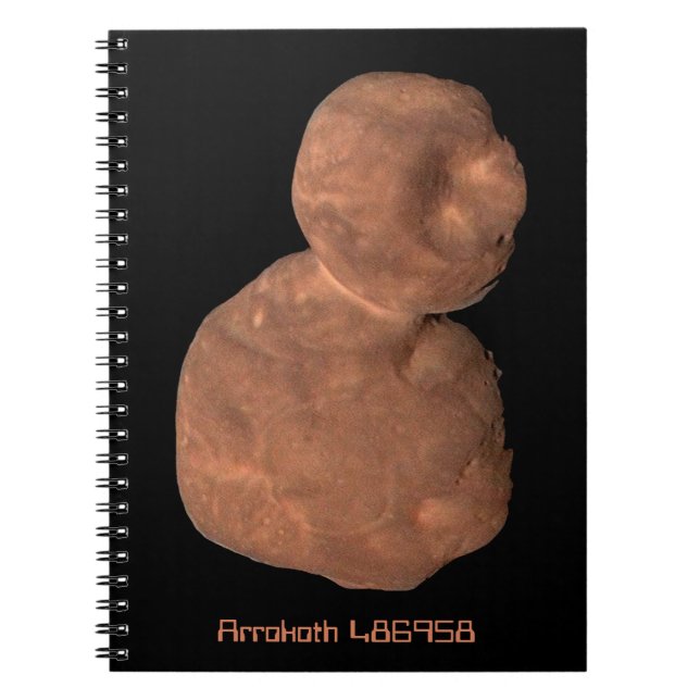 Carnet Arrokoth Kuiper Belt, objet (Devant)