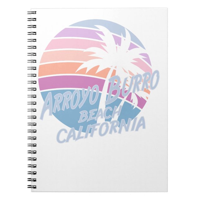Carnet Arroyo Burro Beach Californie (Devant)