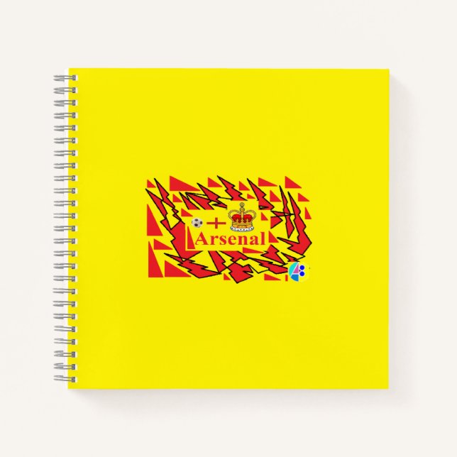 Carnet Arsenal 11 Bloc-notes en spirale (Devant)