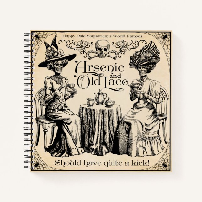 Carnet Arsenic et Ancienne dentelle (Devant)