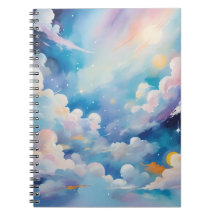 Art Abstrait avec thème ciel