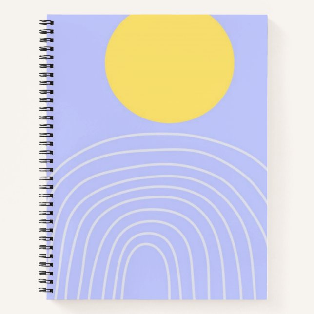 Carnet art abstrait moderne (Devant)