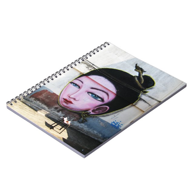 Carnet Art de rue Lady Lao Graffiti (Côté gauche)