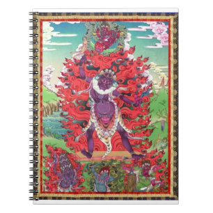 Carnet Art de Thangka Ekajati de Tibétain
