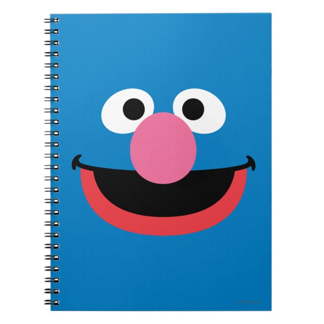 Carnet Art du visage de Grover (Devant)