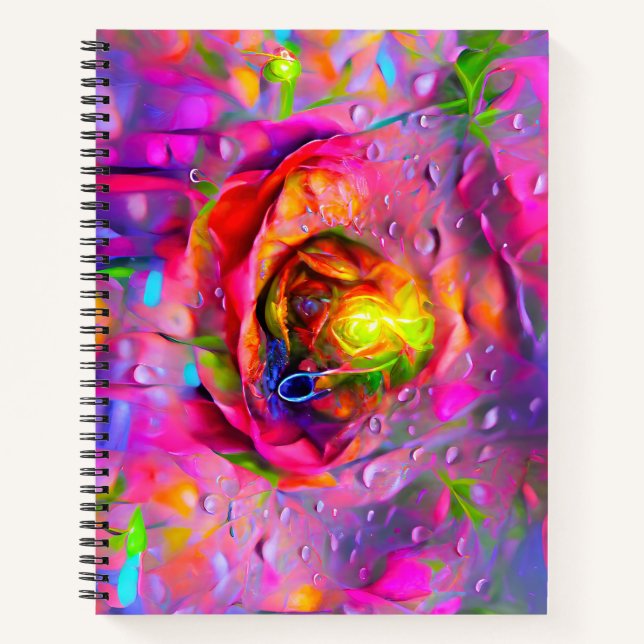 Carnet Art Floral Surreal (Devant)