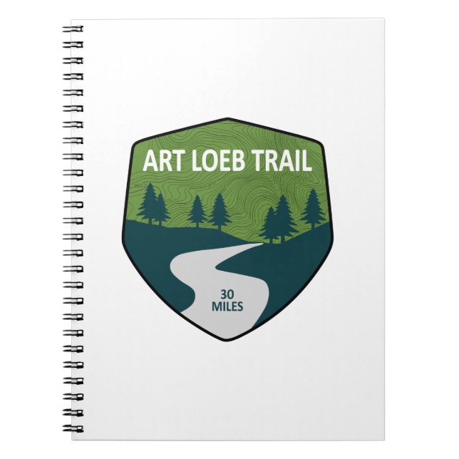 Carnet Art Loeb Trail Caroline du Nord (Devant)
