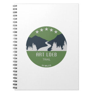 Carnet Art Loeb Trail Caroline du Nord