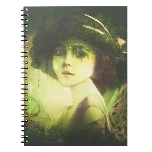 Carnet Art mystique de l'Imaginaire de la fée de l'arbre  (Devant)