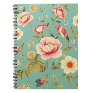 Carnet Art Nouveau Floral - Vivre en pleine floraison