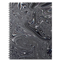 Art numérique Abstrait noir et blanc