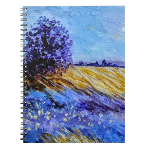 Carnet Art raffiné impressionniste. Style Van Gogh