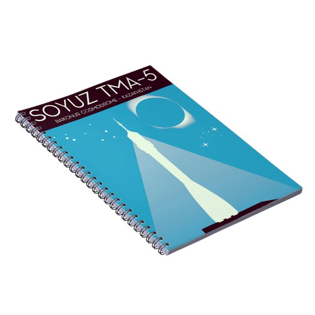 Carnet Art spatial Soyuz TMA-5 (Côté Droit)