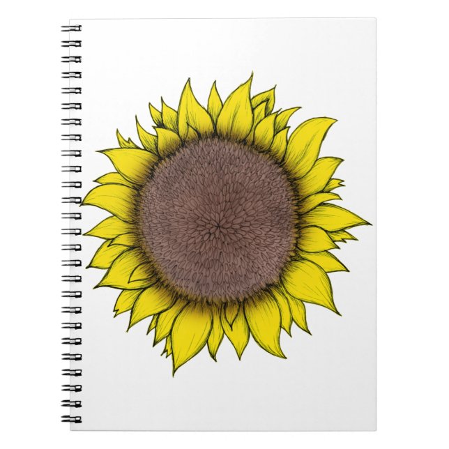Carnet Art tournesol (Devant)