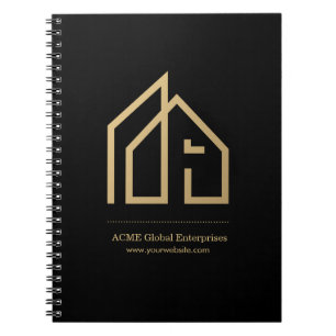 Carnet Article promotionnel Logo sur mesure de l'immobili