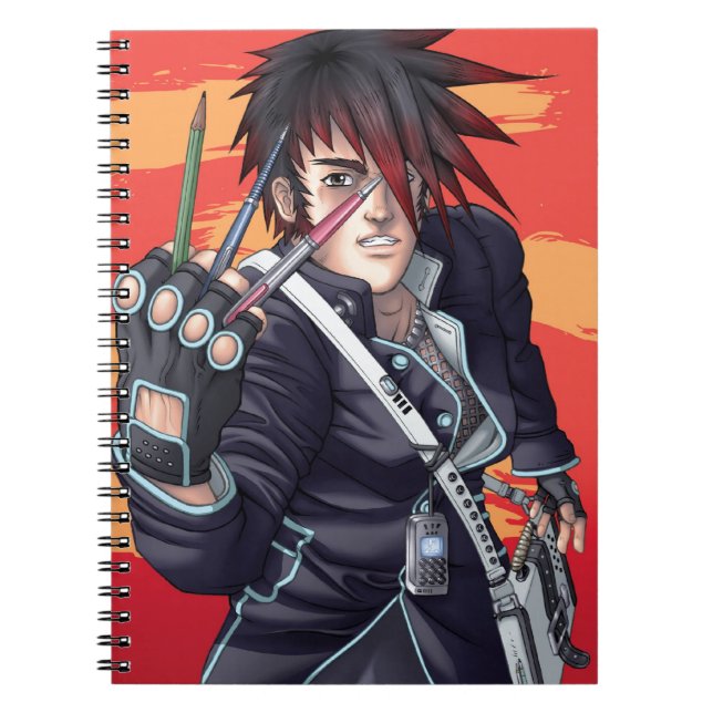 Carnet Artiste de Manga d'Anime (Devant)