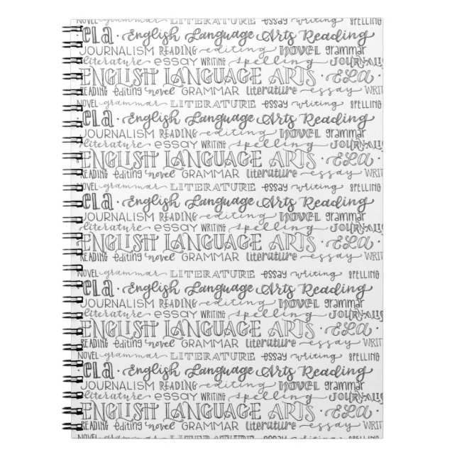 Carnet Arts de langue anglaise (Devant)