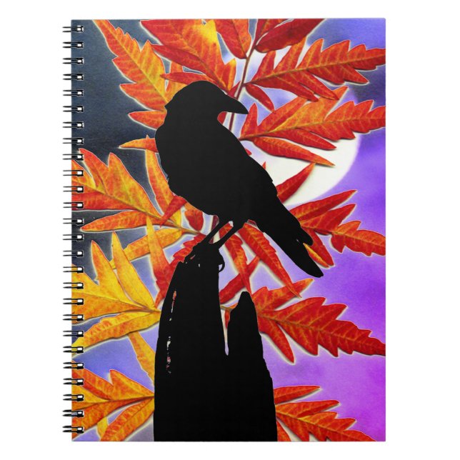 Carnet Artsy Crow (Devant)