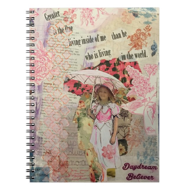 Carnet Artsy "croyant de rêverie " (Devant)