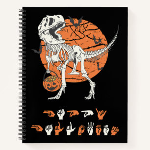 Carnet ASL Halloween III joyeuse - belle saison Éffrayant