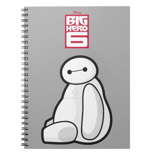 Carnet Assis Baymax Sideways (Devant)