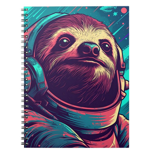 Carnet Astronaute de Sloth (Devant)