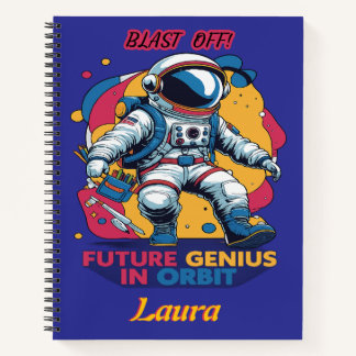 Carnet Astronaute Génie du futur en orbite