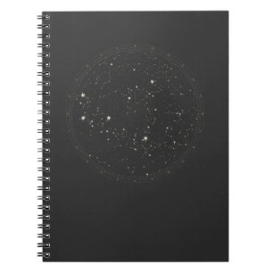 Carnet Astronomie Sky Map Stars Horoscope Constellation