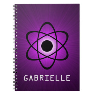 Carnet atomique Nerdy, violet