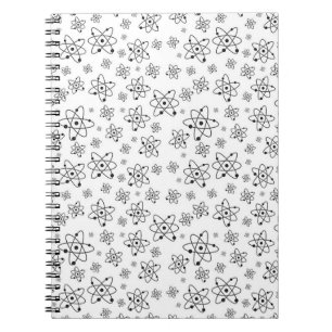 Carnet Atoms Rétro Motif d'âge atomique