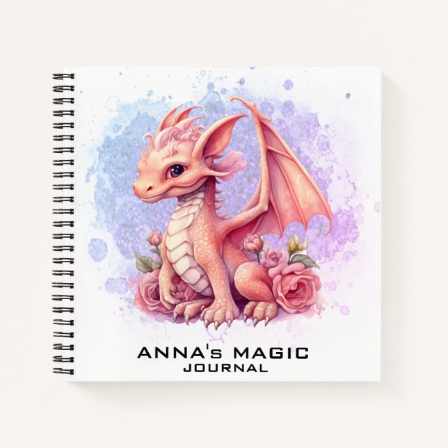 Carnet *~* Attraction de la loi fantasque Bébé Dragon AP8 (Devant)