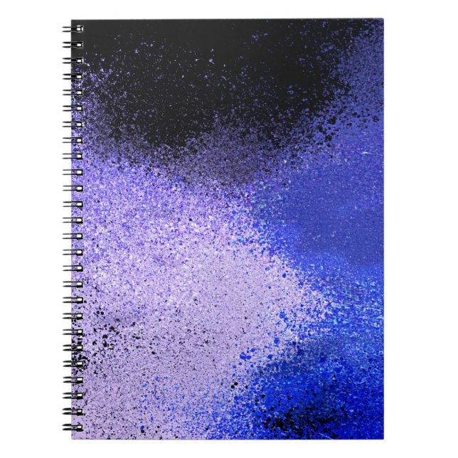 Carnet au design abstrait (Devant)